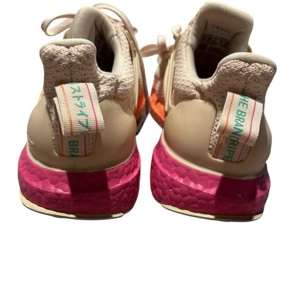 ADIDAS ULTRABOOST DNA W (LIEN BEIGE PINK ORANGE) SNEAKER SHOES SIZE 6 (FX7235) - Picture 4 of 10